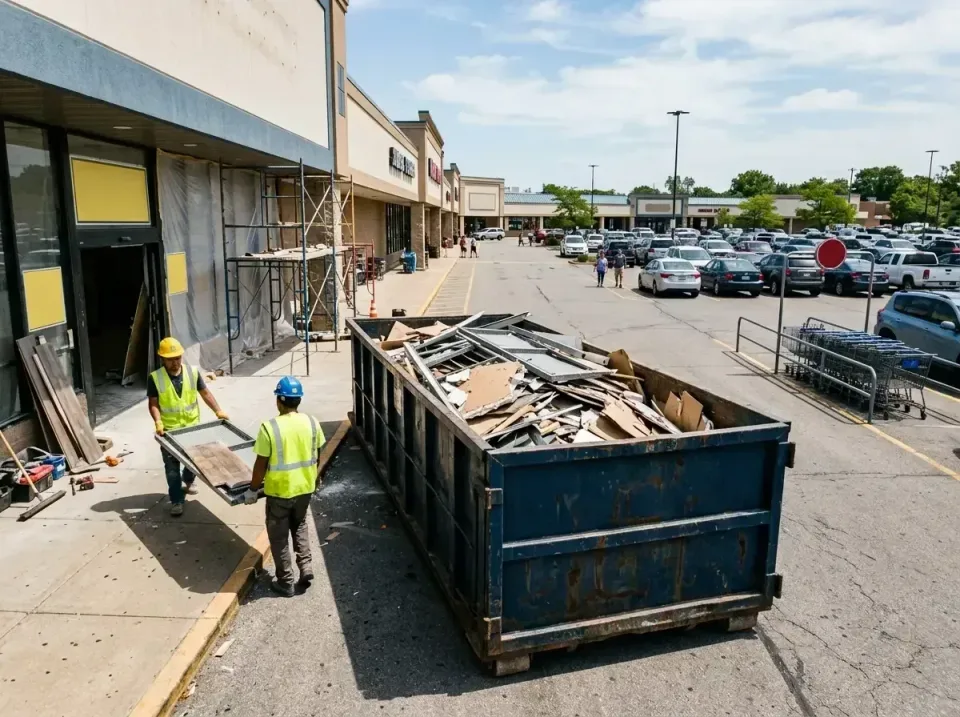 retail-store-renovation-debris-003 — frequently asked questions, Roll-off Dumpster Rentals in Gainesville, GA